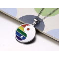 Online Religious Beautiful Items Gay Pride Stainless Steel Pendants